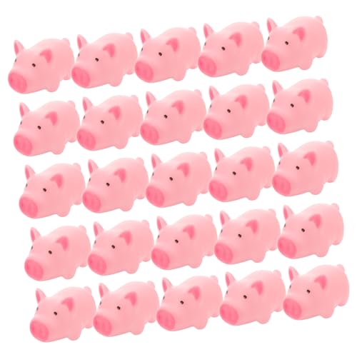 DRESSOOS 25st Neuheitsgeschenk Squirt-ton- Langsames Cartoon- - Badespielzeug Schreiendes Rosa Schweinespielzeug Langsam Aufsteigendes von DRESSOOS