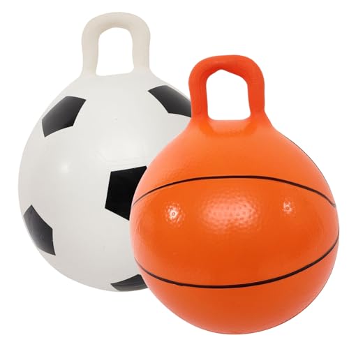 DRESSOOS 2St Flummi aufblasbarer Gymnastikball lustiges Ballspielzeug Fußballspielzeug interessantes Kinderspielzeug hühner Spielzeug Kinder Sport Kinder hüpfend Kinderaccessoire PVC von DRESSOOS