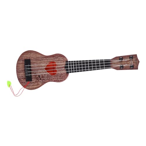 DRESSOOS 2st Ukulele Spielzeug Junge Spielzeug Kinder Gitarre Frühes Musikalisches Lernspielzeug Konzert-Ukulele Ukulelen Minigitarre Für Kinder Holz Coffee von DRESSOOS