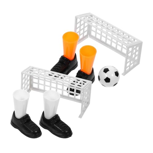 DRESSOOS 3 STK Desktop-Fußballspiel Adukt-Spielzeug praktisches Fähigkeitsspielspielzeug Board-Fußball Mini Spielzeug für Kinder Mini Tischfußballspielzeug Mini-Fußballspielzeug für Kinder von DRESSOOS