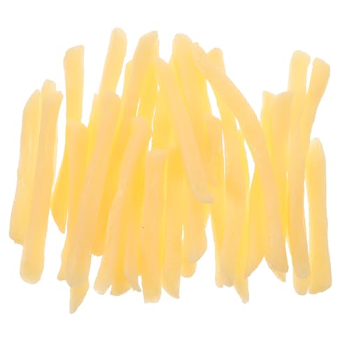 DRESSOOS Künstliche Pommes Frites Modell Realistische Nachbildung Für Partydekoration Und Spielzeuggebrauch Imitation Pommes Frites Requisiten von DRESSOOS