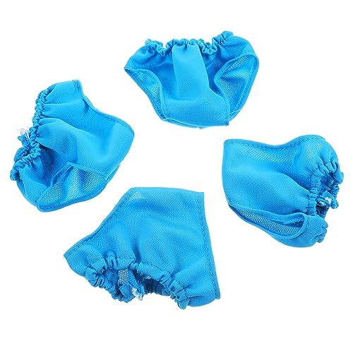 DRESSOOS 4 Stück Höschen puppenkleidung puppenspielzeug Puppen-Accessoires doll Accessories Puppenunterwäsche vortäuschen Zubehör für Spielzeugpuppen Stoff Sky-Blue von DRESSOOS