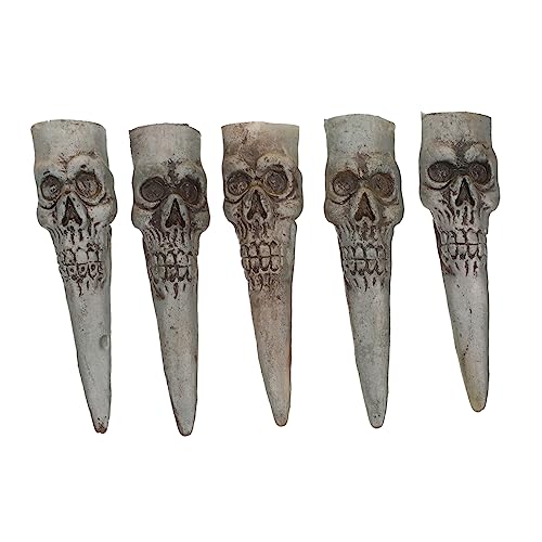 DRESSOOS 5St falscher Nagelsatz Halloween Horror Halloween grusel falsche hexenfinger Hexennägel Kleidung falsche Fingernägel Halloween-Nagelabdeckungen Halloween-Fingerabdeckungen bilden von DRESSOOS