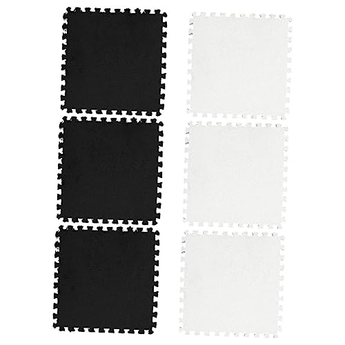 DRESSOOS 6St Quadratischer Patchwork-Teppich Outdoor-Trainingsmatte Rätsel für Kinder sicherheitsleine für Kinder Safe Kinder Spielmatte Teppiche für Kinder Fußmatten für Kinder Spleißmatte von DRESSOOS