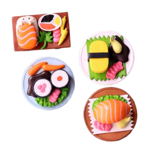 DRESSOOS 8 Stück Simuliertes Japanisches Sushi Künstliches Sushi Modell Miniatur Sushi Modell Japanische Küche Simulation Von Lebensmitteln Dekor Realistische Japanische von DRESSOOS