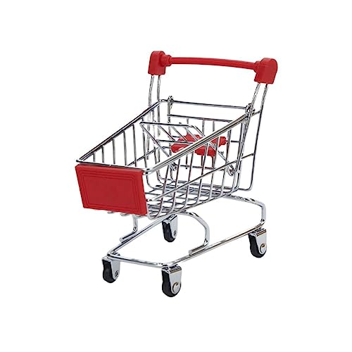 DRESSOOS Aufbewahrungsbehälter Spielzeug kühlkorb einkaufskorb Storage Baskets Toys for jucarii pentru copii Spielzeuge Kinderspielzeug Simulationswagen-Spielzeug Babyzubehör rot von DRESSOOS