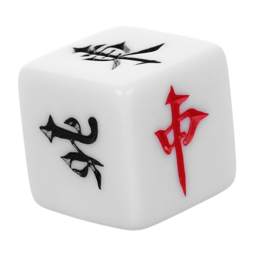 DRESSOOS Mahjong Würfel Für Spiel Würfelspiel Spielzeug Würfelset Brettspiel Zubehör DRESSOOS Mahjong Würfel Für Spiel Würfelspiel Spielzeug Würfelset Brettspiel Zubehör von DRESSOOS