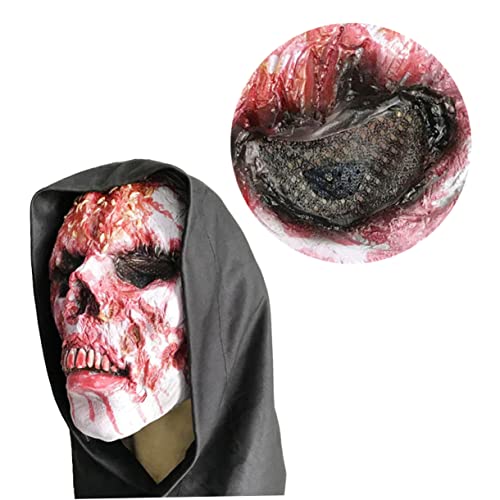 DRESSOOS Cosplay-Zubehör halloween costume halloween kleidung skeleton costume horror mask halloweenmasken party halloween gruselmasken halloween outfits Halloween-Kostüm gruselig von DRESSOOS