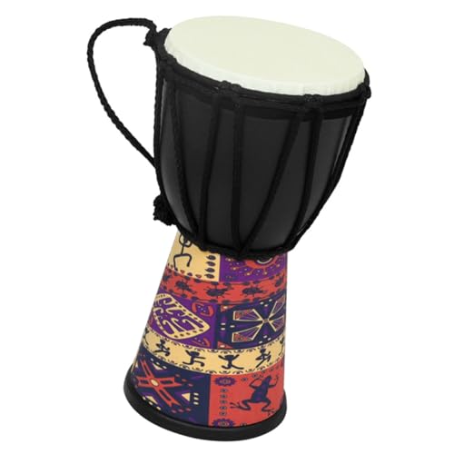 DRESSOOS Djembe Handtrommel Für Anfänger Percussion-Spielzeug Schlaginstrument Kinder Trommeln Afrikanische Schlagtrommel Trommelfell Aus Schaffellimitat von DRESSOOS