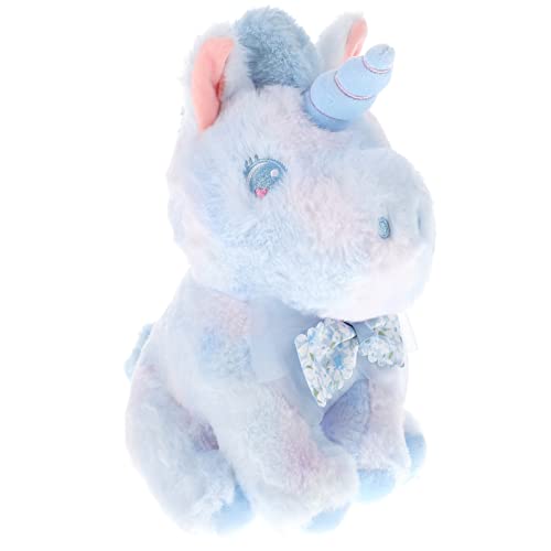 DRESSOOS Einhorn-Puppen Unicorn Toys for Unicorn Plush Pillow Unicorn Party Spielzeuge Tiere plüschtier Plüsch-Einhorn-Puppe Plüschpuppe PP Baumwolle Sky-Blue von DRESSOOS