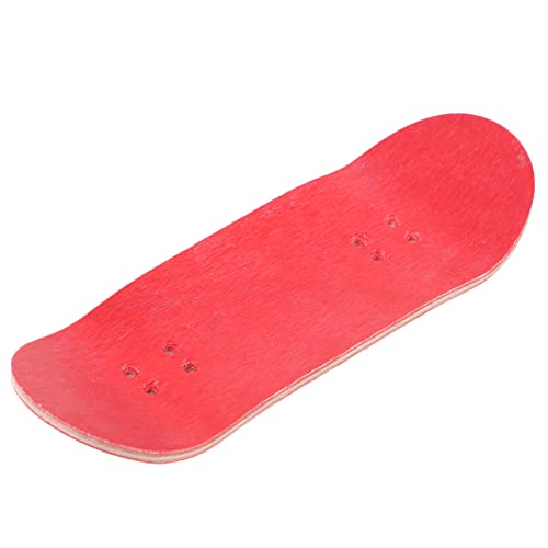 DRESSOOS Finger-Skateboard Professionelle Griffbretter Fingertrainingsgerät Fingerboards Für Kinder Profi-Skateboard Mini-Skateboard-Spielzeug Kinderspielzeug Kidcraft-spielset Rot Hölzern von DRESSOOS