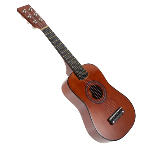 DRESSOOS Gitarrenspielzeug Mini-Instrument Professionelle Übungsgitarre Musikalisches Spielzeug Gitarre Üben Pädagogisches Spielzeug Gitarre Für Anfänger Gitarre Für Kinder Gitarre Zum Üben von DRESSOOS