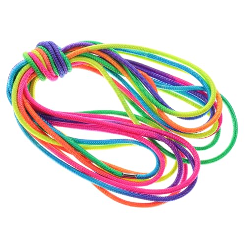 DRESSOOS Gummiband interaktives kinderparty mitgebsel kindersport outdoorspielzeug Springseil für Fitnessmänner Querseil Kinderspielzeug im Freien Partyspielspielzeug Plastik von DRESSOOS