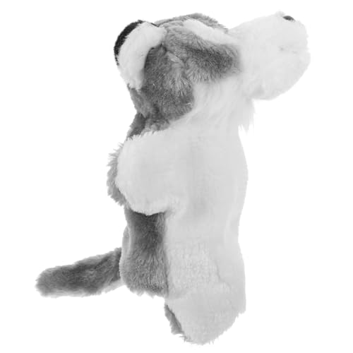 DRESSOOS Handpuppe Wolf Kinder Handpuppe Fantasiespielzeug Spielzeug für Vorführungen Hand-Puppenspiel Lustige Handpuppe Plüsch Handpuppe interaktives Spielzeug Handpuppen PP Baumwolle von DRESSOOS