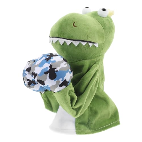 DRESSOOS Handpuppenspielzeug Ausgestopftes Zoospielzeug Dinosaurier-handpuppe Kinder Handpuppen Fingerspielzeug Dinosaurier- Geschichte Fingerpuppe Theater-handpuppe Tierhandpuppen Abs von DRESSOOS