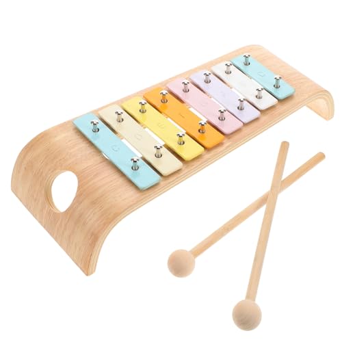 DRESSOOS Instrumente Für Kinder Früherziehung Spielzeug Xylophon Musikinstrumente Handklopfen Musikspielzeug Kognitives Spielzeug Musikinstrument Aluminiumlegierung von DRESSOOS