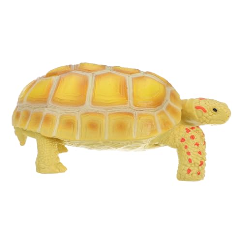 DRESSOOS Deko-schildkröte Schildkröte Spielzeug Kognitive Tierfigur Plastisches Modell Einer Europäischen Landschildkröte Für Lernspielzeug Zur Der Tiererkennung von DRESSOOS