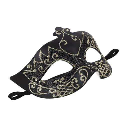 DRESSOOS Maskerade Party Maske Für Halloween & Cosplay Leichte Halbgesichtsmaske Aus Kunststoff Für Männer Ideal Für Karneval Kostümpartys Und Verkleidungen von DRESSOOS