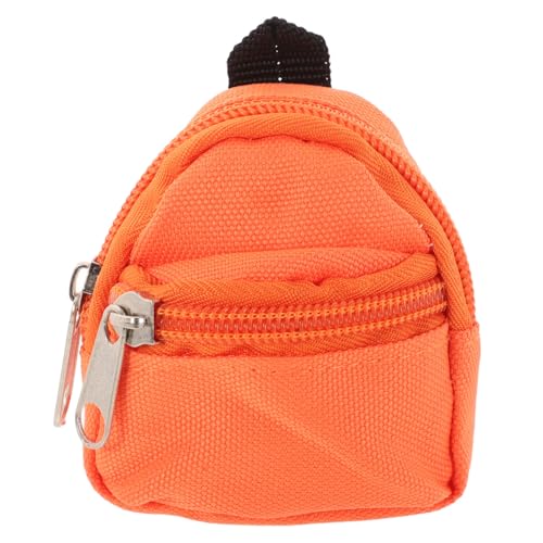 DRESSOOS Mini Schultasche Im Mini Design Puppenrucksack Für Mikro Szenen Dekoration Ideal Verzierung Für Puppenhaus Und Spielzeugwelt Bunt von DRESSOOS