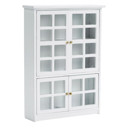 DRESSOOS Miniaturschrank Modell Bücherregale Miniaturen Dekor Bücherregal Regal Bücherregale Miniatur Spielzeug Bücherregal Mini Spielzeug Schränke Bücherregal Landschaftsbau von DRESSOOS