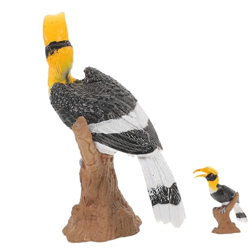 DRESSOOS -Modell tierfiguren Tiere Figuren Vogel Spielzeug Garten zubehör Gartendeko Simulationsvogelverzierungen realistische Vogelfigur Gartenvogelstatue Kleiner Vogelschmuck Plastik von DRESSOOS