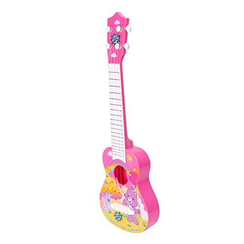 DRESSOOS Musikinstrumente Spielzeug Mini Instrumente Spielzeug Mini Gitarre Spielzeug Weiß von DRESSOOS