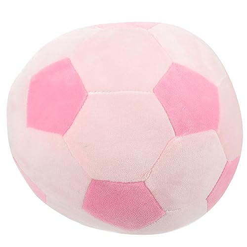 DRESSOOS Plüschballspielzeug Ausgestopft Ballon Fußball Weiche Fußbälle Für Im Innenbereich Flauschige Kissen Für Mädchen Plüschkugel Pp Baumwolle von DRESSOOS