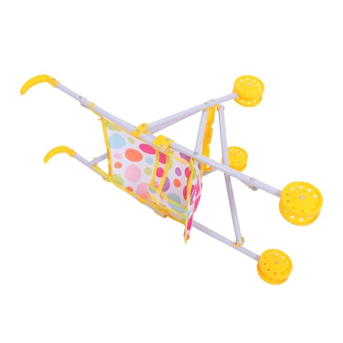 DRESSOOS Simulation Kinderwagen Für Puppen Kinderwagen Für Mädchen Ideal Zum So Tun Mit Kinderwagenspielzeug Und Activity Für Babys Perfekt Für Kreative Rollenspiele von DRESSOOS