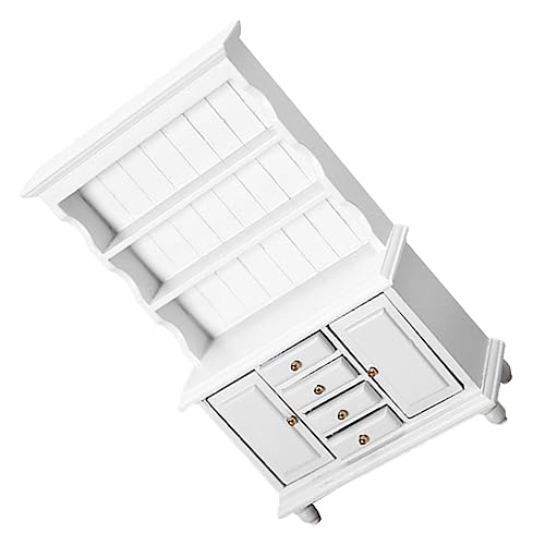 DRESSOOS Simuliertes Miniaturspielzeug Set Bezaubernder Minischrank Dekoratives Miniaturmöbel Für Puppenhaus Ideales Zubehör Für DIY Miniatur Puppenhaus Kit Und Kreative von DRESSOOS