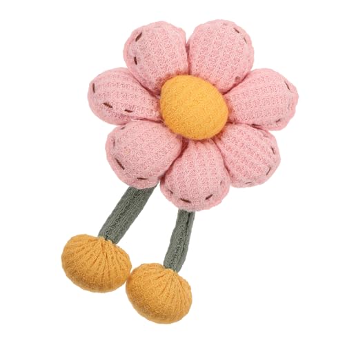 DRESSOOS Sonnenblumennadel Damen Broschen Schmuck Sonnenblumen-brosche Kleidungsdekor Brosche Für Kleidung Anstecknadel Für Kleidung Dekorative Broschen Sonnenblumen-Design-pin Stoff Rosa von DRESSOOS