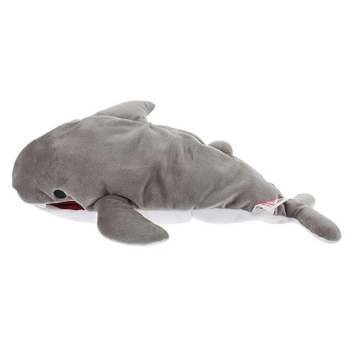 DRESSOOS Spielzeug Kinder Kuscheltier chatot Plush pädagogische handpuppen Plush Toy Soft Toy Toys Tierpuppe Geschichte erzählende Marionette Tierkopfpuppe Kinderpuppen PP Baumwolle Grey von DRESSOOS