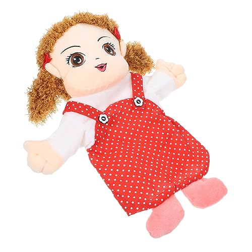 DRESSOOS Tierische Fingerpuppen kleine Mädchen Handpuppen Tochter Handpuppen interaktive Puppen interaktives Spielzeug lebensechte Spielzeugfigur pädagogisches Figurenspielzeug PP Baumwolle von DRESSOOS