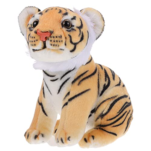 DRESSOOS Tiger Cub Plüschtier Tier Tiger Plüsch Spielzeug Gefüllte Tier Spielzeug Ornament von DRESSOOS