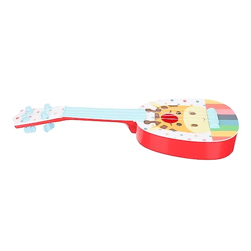 DRESSOOS Ukulele Spielzeug Starter-Ukulele Mini-Spielzeug Imitiertes Gitarrenspiel Mini-Gitarre Tenor-Ukulele Kinder Gitarre Kindergitarre Frühes Musikalisches Lernspielzeug Plastik von DRESSOOS