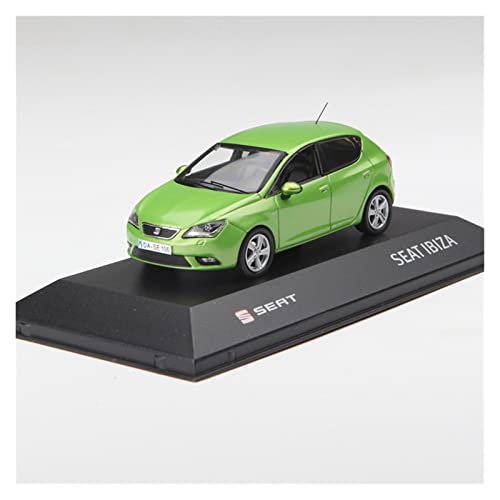 DRModels Motorfahrzeuge Replika Auto 1/43 Für Seat Ibiza Sc Alu-Druckguss-Automodellsimulation Fahrzeug Erwachsenes Sammlerstück Souvenir Originalgetreue Nachbildung (Color : Green) von DRModels