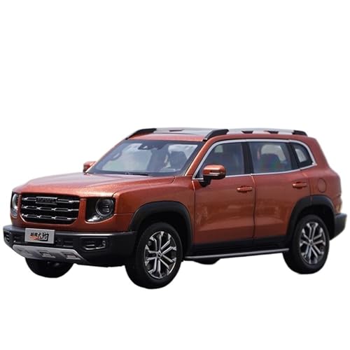 Motorfahrzeuge Replika Auto 1:18 Statisches Legierungsautomodell Für HAVAL Big Dog SUV Ornamente Sammlerstücke Spielzeug Geschenke Originalgetreue Nachbildung (Color : Orange) von DRModels