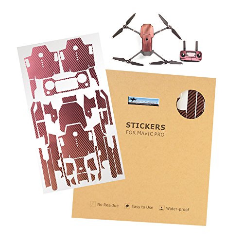 DS24 Carbon Rosa Sticker für DJI Mavic Pro und Controller - 3M Aufkleber von DROHNENSTORE24.DE ...DER DROHNEN-GURU