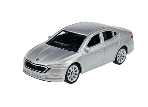 Dromader 2019 Welly Skoda Octavia MK4 Silber 1/60 1:60 Neu Modell Auto 7cm von DROMADER