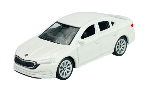 Dromader 2019 Welly Skoda Octavia MK4 Weiss 1/60 1:60 Neu Modell Auto 7cm von DROMADER