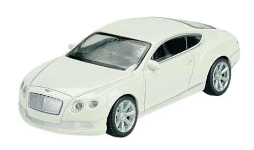 Welly Bentley Continental GT Coupe Weiss 1/43-1/49 Metal Modell Auto Die Cast Neu im Kasten von DROMADER