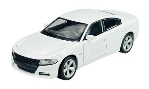 Welly Dodge Charger R/T Limousine Weiss Ab 2016 1/24 Metall Modell Auto Die Cast Neu im Kasten von DROMADER