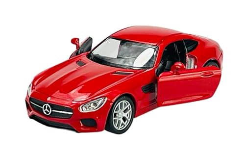 Welly Mercedes-Benz AMG GT S Coupe Rot Ab 2014 1/34-1/39 Metal Modell Auto Die Cast Neu im Kasten von DROMADER