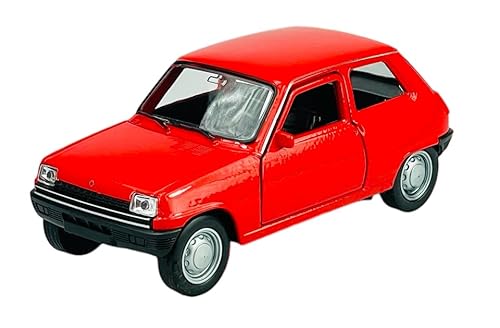 Welly Renautl R5 5 1. Generation Rot 1972-1984 1/34-1/39 Metal Modell Auto Die Cast Neu im Kasten von DROMADER