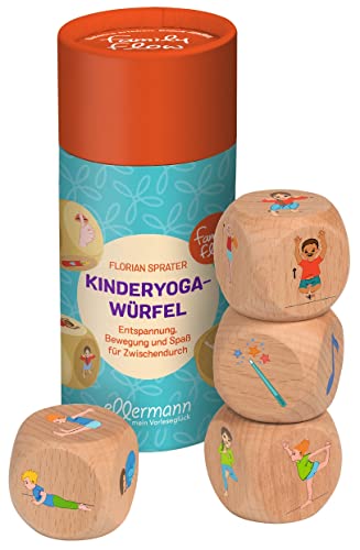 FamilyFlow. Kinderyoga-Würfel: Entspannung, Bewegung und Spaß für zwischendurch von DRV - Ellermann - Non-Book / Ellermann