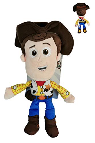 DSNEY Toy Story - Plüsch Sheriff Woody, der Cowboy mit der Stimme in Englisch, wenn Sie Ihre Hand 13 "/ 33cm drücken Superweiche Qualität von DSNEY