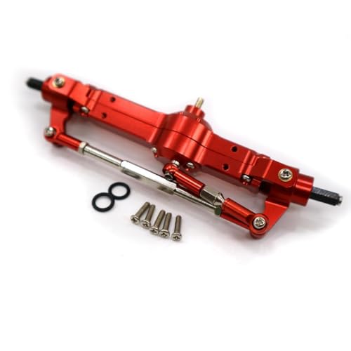 DSOUWEH 1 stücke 1/12 Aluminium Legierung Vorderachse Für D90 MN 99 MN 91 45 Bessere Stabilität RC Auto zubehör Ersatz Teile, Rot DSOUWEH 1 stücke 1/12 Aluminium Legierung Vorderachse Für D90 MN 99 MN 91 45 Bessere Stabilität RC Auto zubehör Ersatz Teile, Rot von DSOUWEH