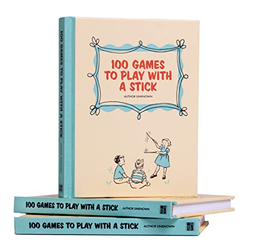 DSS Games 100 Spiele zum Spielen mit einem Stock [EIN lustiges Parodie Buch & Gag Geschenk] von DSS Games