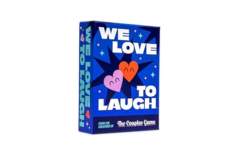 DSS Games We Love to Laugh [A Couples Game, Lustiges Beziehungs-Kartenspiel, Date-Nacht-Ideen für Freundin, Freund, Partner, Ehefrau oder Ehemann, ab 14 Jahren von DSS Games