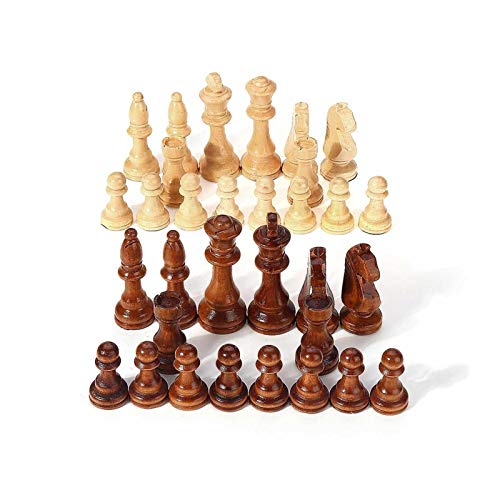 DSXUXU 32-teiliges internationales Schachfiguren-Set, Brettspiel, lustiges Spiel, tragbares Brettspiel, Internationale Schachfiguren von DSXUXU