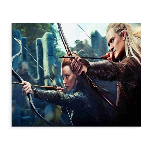 DTASSVEW 500/1000/1500 Puzzle - Der Herr Der Ringe Für Kinder Erwachsene Puzzle Educational Intellectual Decompressing Fun Family Game for Kinder Erwachsene Toy Serie Poster-A080 von DTASSVEW